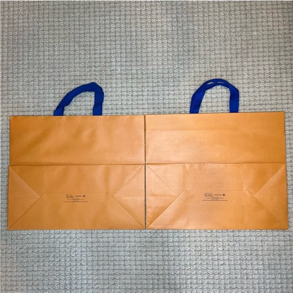 Two Authentic Louis Vuitton Shopping Bags - Picture 2 of 4